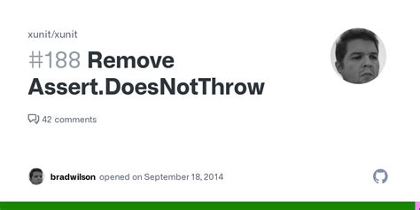 Assert.doesnotthrow Xunit
