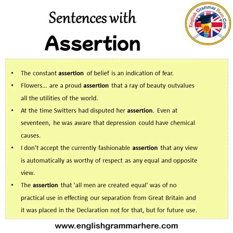 assertion