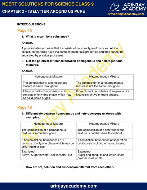 assertion and reason questions with answers pdf class 9 science chapter 2