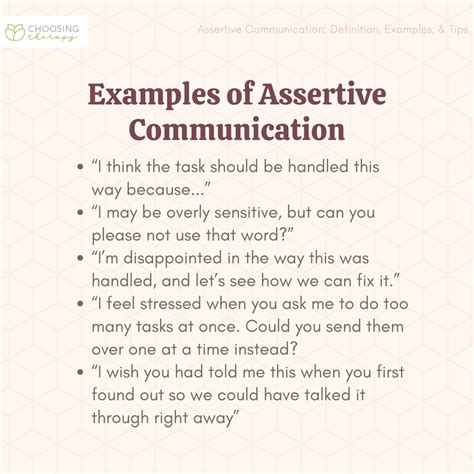assertiveness in communication