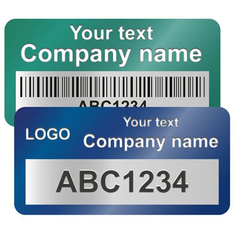 asset tags for equipment uk