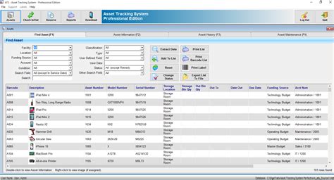 asset tracking system styles