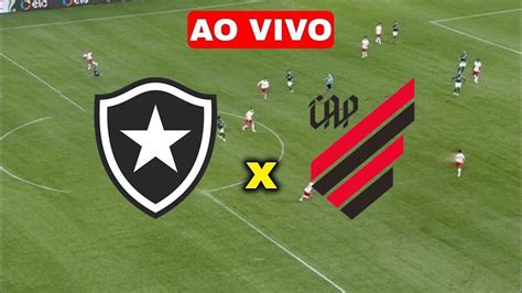 assistir botafogo x atl paranaense ao vivo