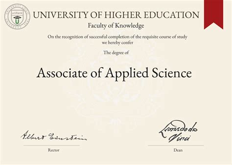 associate in applied science in spanish