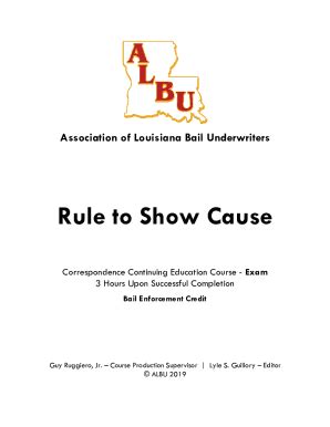 association of louisiana bail underwriters