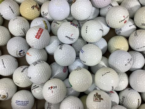 assorted golf balls