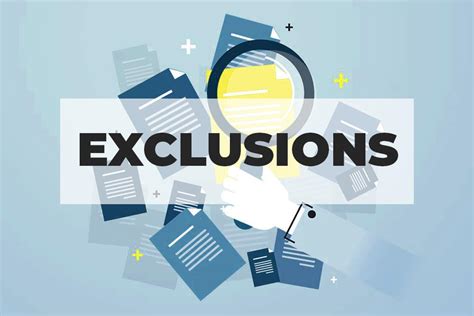 assurance exclusions