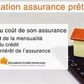 assurance pret immobilier simulation