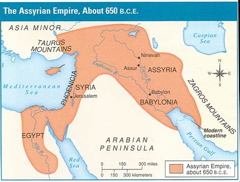 assyrian empire vs babylonian empire