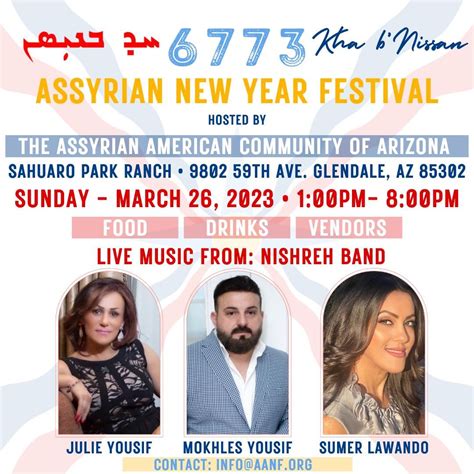 assyrian new year in az