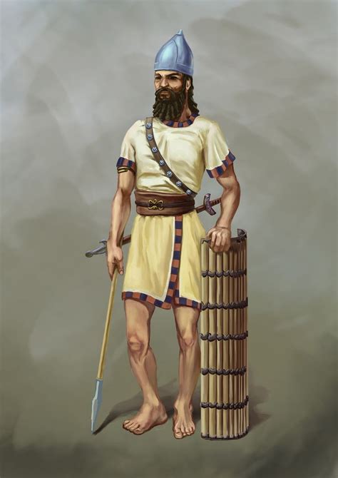 assyrian spearmen