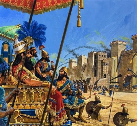 assyrians fall of civilizations