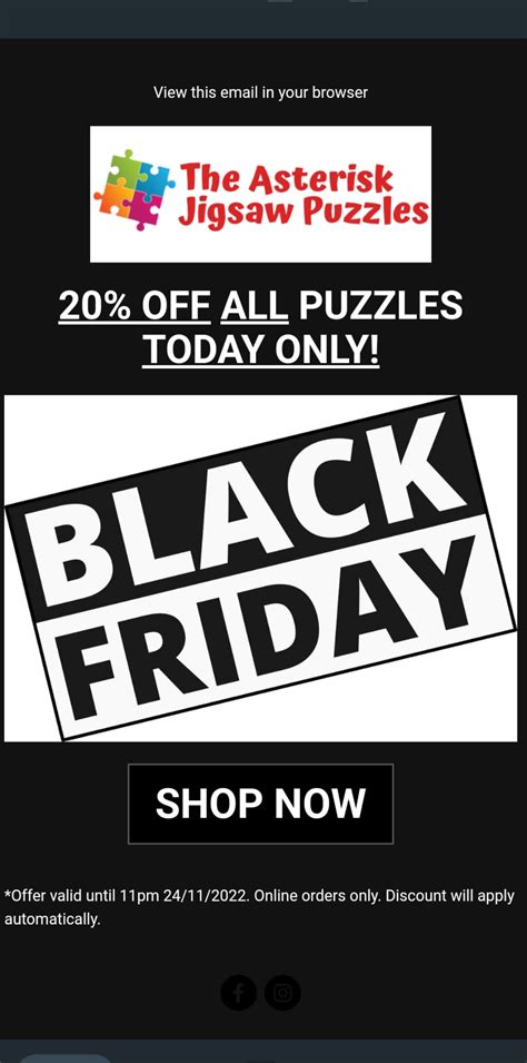 Asterisk Jigsaw Puzzles Discount Code