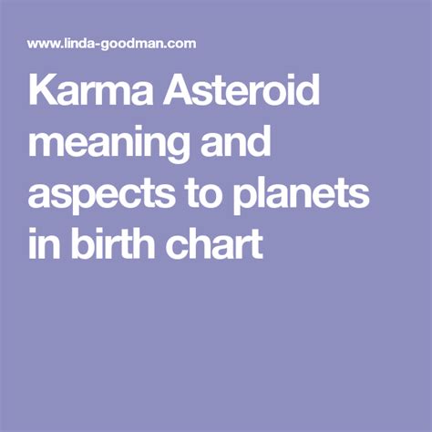 asteroid placement in birth chart