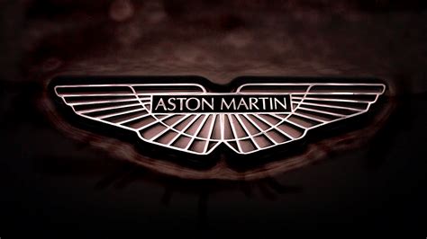 aston martin logo black and blue