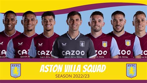 aston villa 2023 team