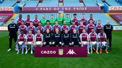 aston villa first team squad