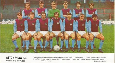 aston villa team 1968