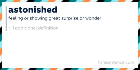 Astonished Explained: Definition & Examples