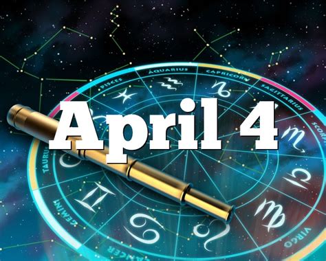 astrology sign for april 4