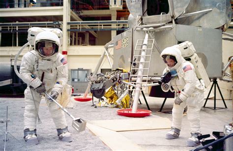 astronaut in the training