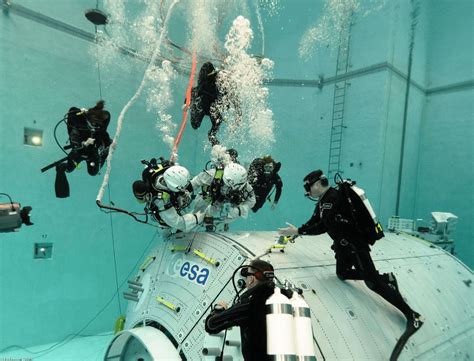 astronaut underwater survival