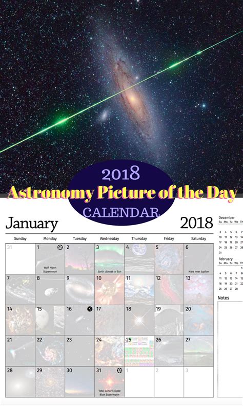 Astronomy Picture Of The Day Calendar