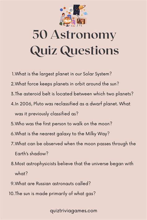 astronomy questions