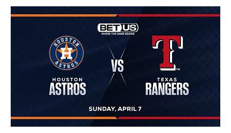 How to Watch the Astros vs Rangers Live Online