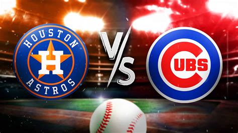 astros vs cubs 2022