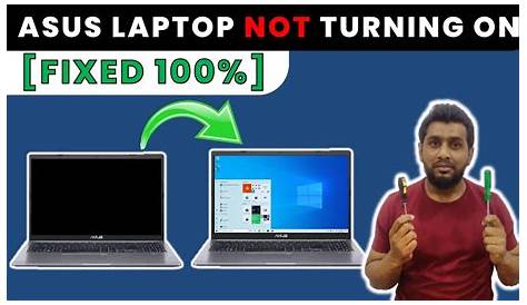 asus Laptop Black screen Problem - YouTube