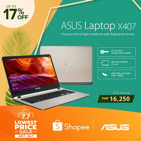 Asus Laptop Store in the Philippines ELN Online Store Philippines