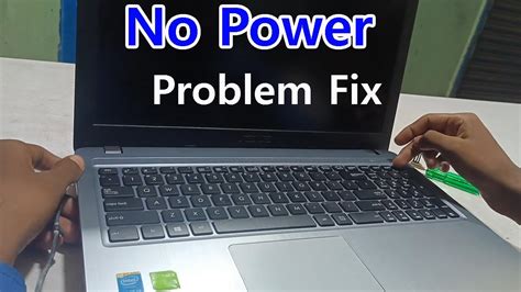 asus computer not turning on unless plugged in