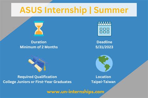asus internship