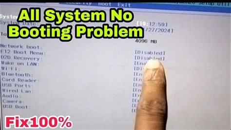 asus laptop not booting