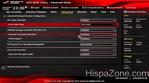 asus maximus vii hero bios