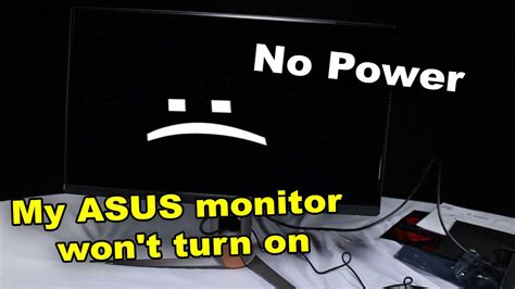 Asus Monitor Power Supply Problem