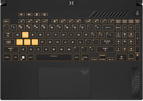 asus tuf gaming f15 keyboard color settings