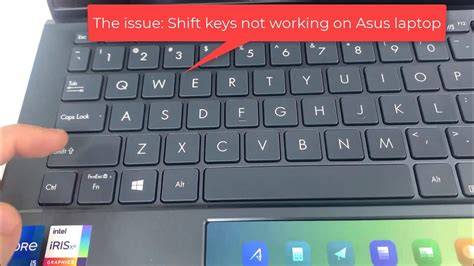 asus zenbook 14 keyboard not working