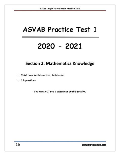 Asvab Math Practice Questions And Answers Printable Fernando Martin's