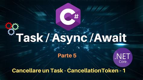 async await cancellationtoken c#