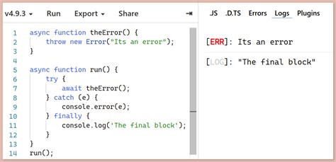 async await catch error