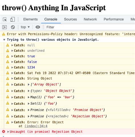Async Await Throw Error Js