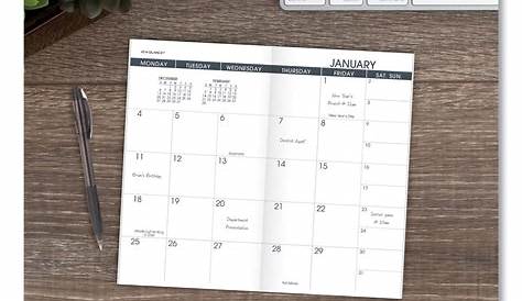 At A Glance 2024 Monthly Planner Refill