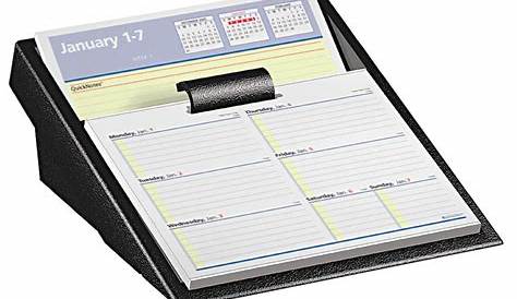 ATAGLANCE Desk Calendar Refill,Daily,3x33/4,Whit AAGE91950 Walmart
