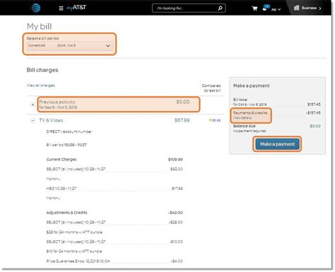 at&t directv pay