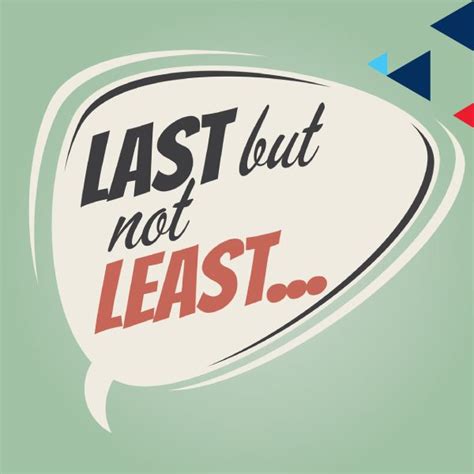"Last but not least" Sticker for Sale by Sebastiano71 Redbubble