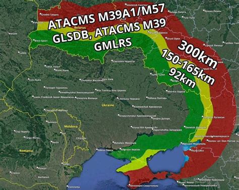atacms range ukraine map