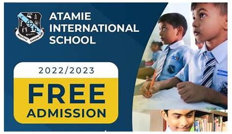Urgent Vacancies Kotahena Atamie International School Facebook