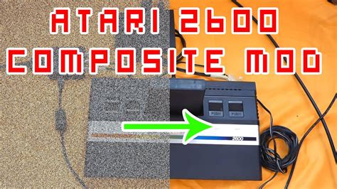 Atari 2600 Jr Composite Mod